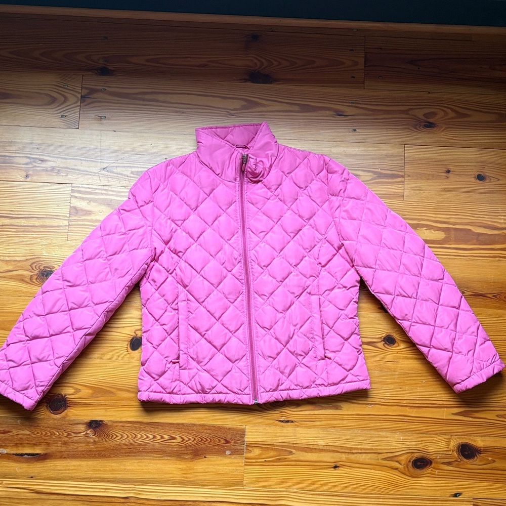 Kenneth Cole Reaction Pink Kids Puffer Jacket
